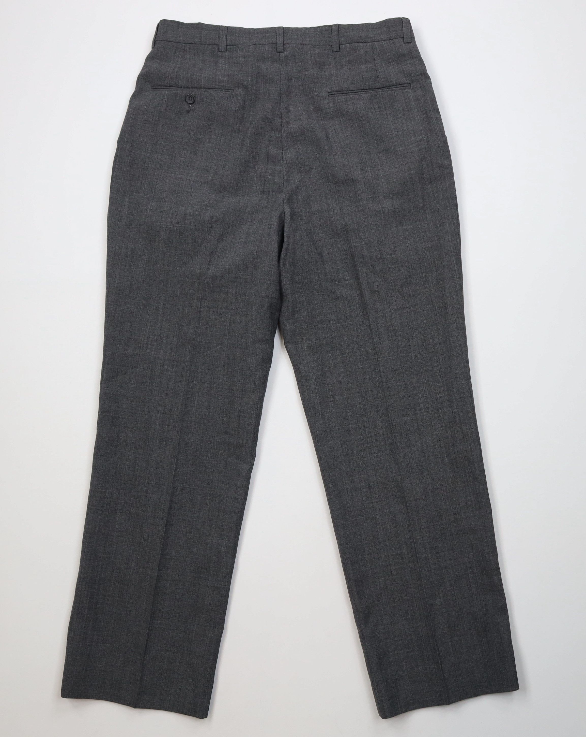 Vintage Vintage 70s Streetwear Wool Blend Wide Leg Chino Pants Size US 34 / EU 50 - 12 Thumbnail
