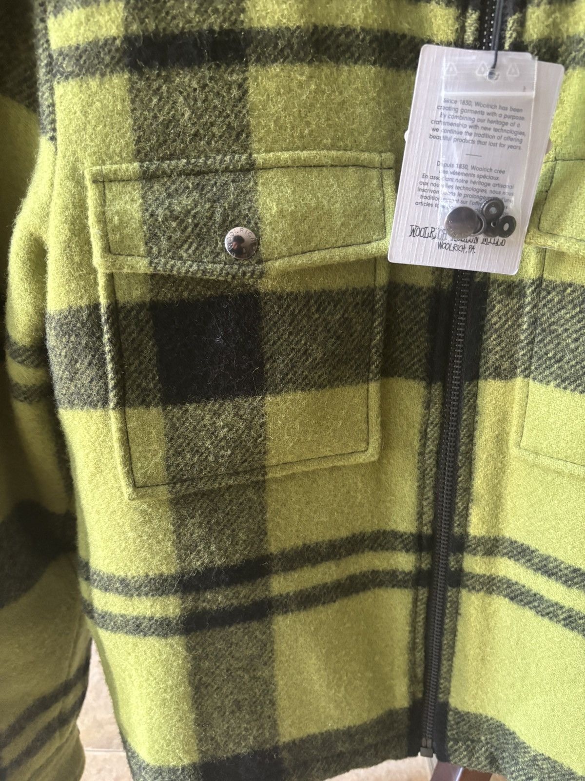 Stussy Woolrich Plaid Workshirt | Grailed