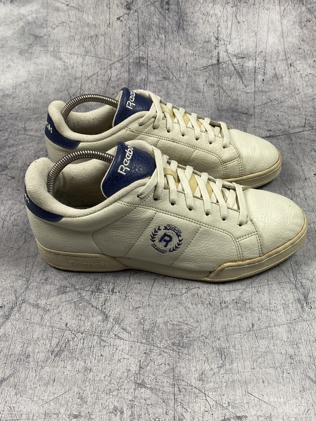 Reebok Vintage Reebok Y2K Drill Leather Sneakers Low Tops Size US 11.5 / EU 44-45 - 3 Thumbnail