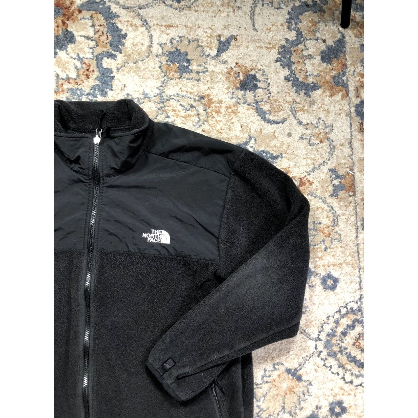 The North Face The North Face Jacket Mens L Black Fleece Full Zip Windbreaker Outdoor Size US L / EU 52-54 / 3 - 4 Thumbnail