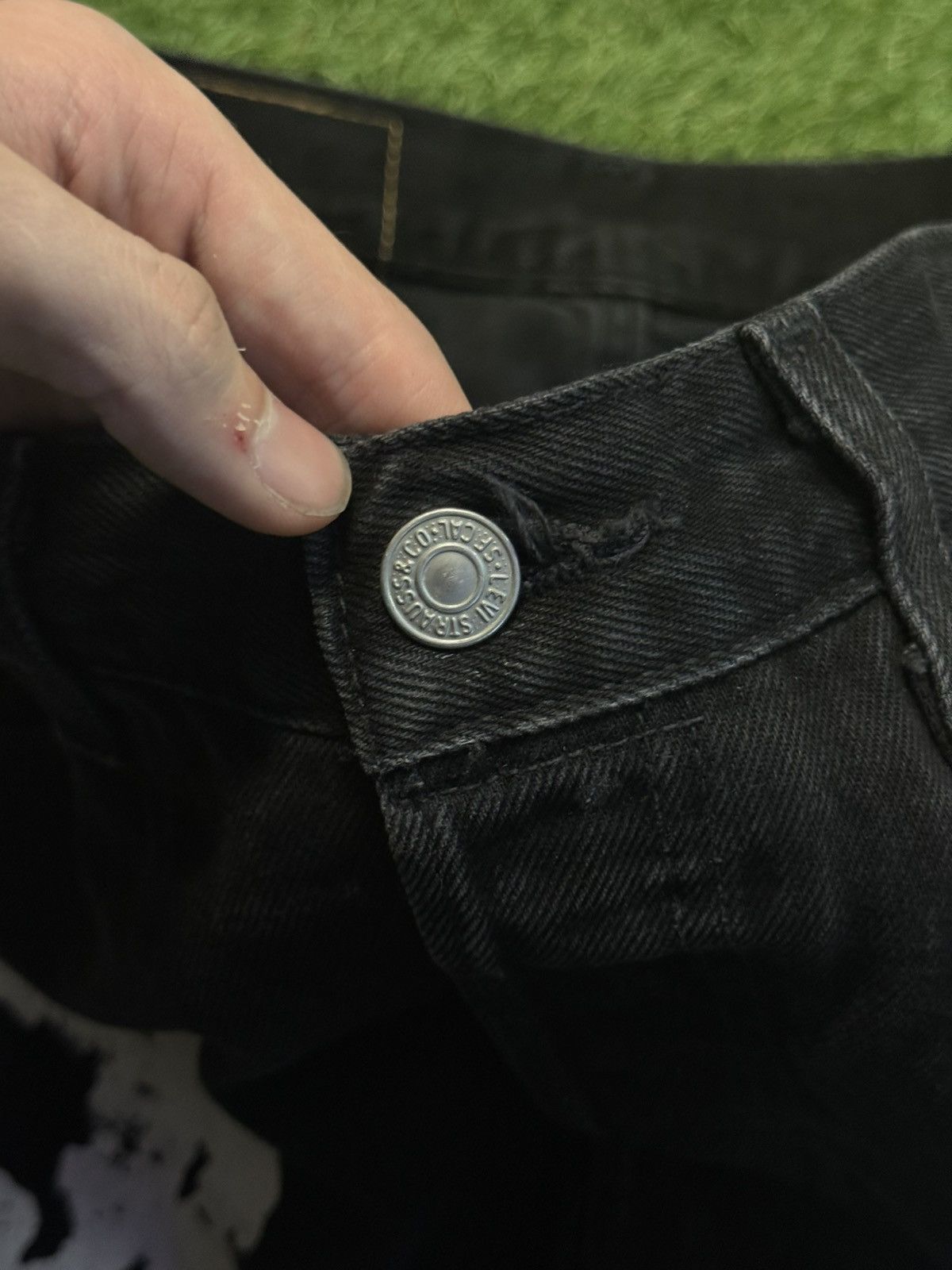 DENIM TEARS Denim Tears Jeans Size 32/32 Black Clean 🔥🧼 Size US 32 / EU 48 - 8 Thumbnail