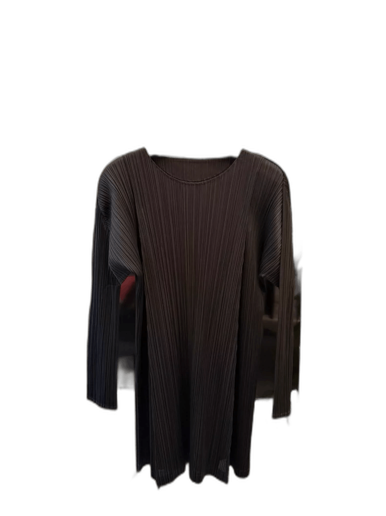 Issey Miyake Miyake Issey Black Long Top Size ONE SIZE - 1 Thumbnail