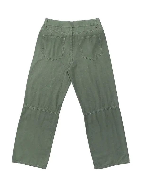 Japanese Brand Solid baggy jeans wide legs hip-hop street style Y2k Size US 34 / EU 50 - 5 Thumbnail