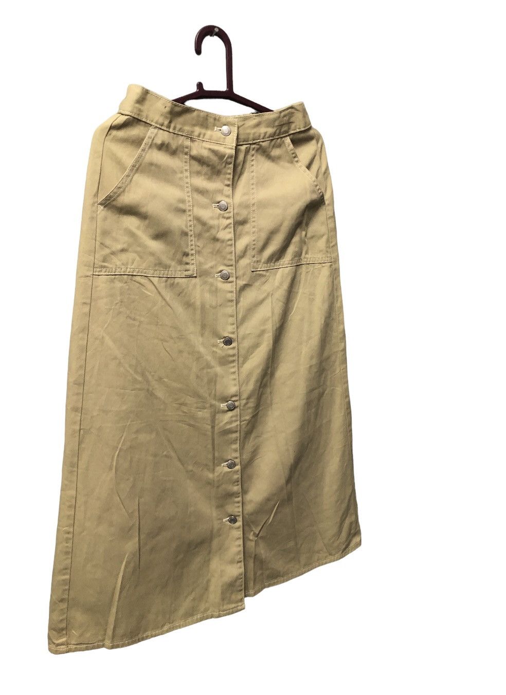 Designer × Hysteric Glamour × Japanese Brand Vintage Mélan Cleuge Skirt Button Up Size 28" / US 6 / IT 42 - 6 Thumbnail