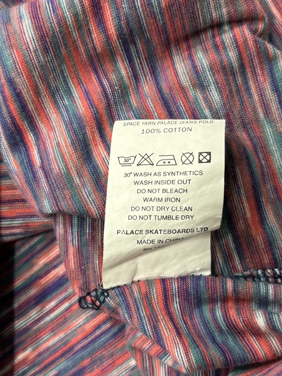 Palace Palace Space Yarn Palace Jeans Polo Pink(SS18) Size US L / EU 52-54 / 3 - 3 Thumbnail
