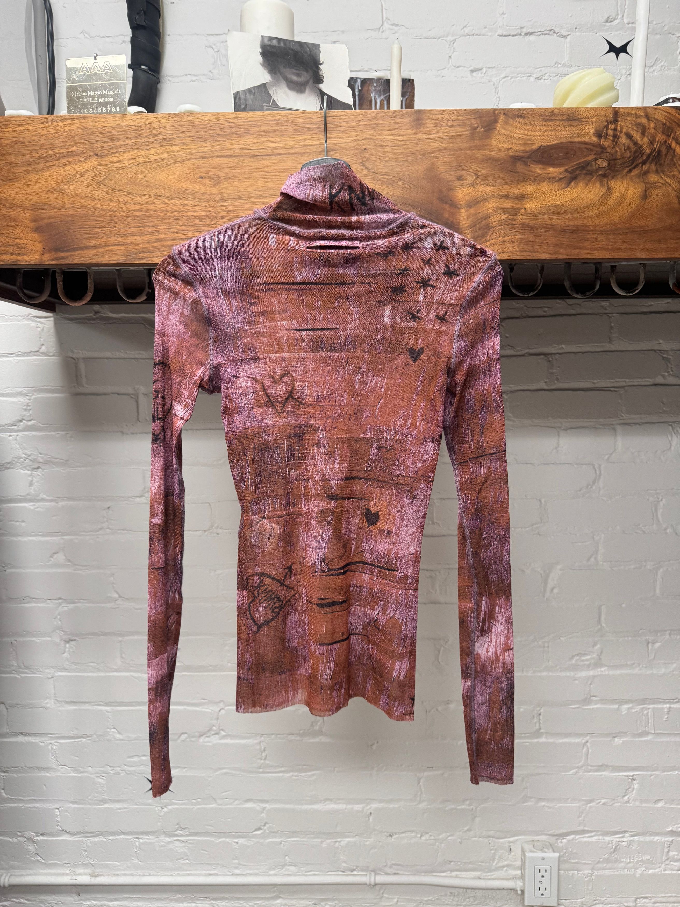 Other Jean Paul Gaultier x KNWLS Mesh Long Sleeve Shirt Size M / US 6-8 / IT 42-44 - 4 Thumbnail