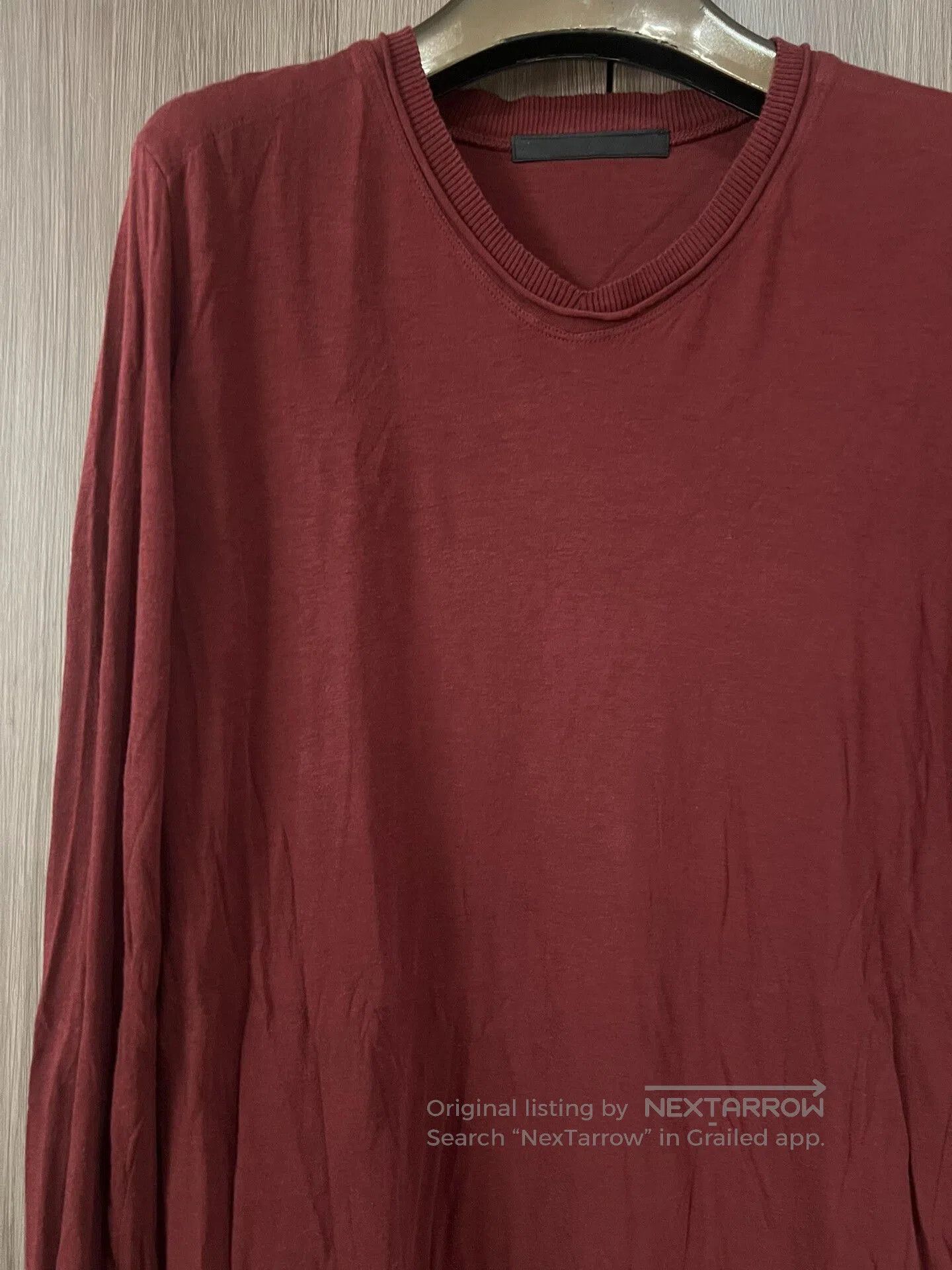 Julius Julius 7 Long Sleeve Red T-Shirt. Size US M / EU 48-50 / 2 - 3 Thumbnail