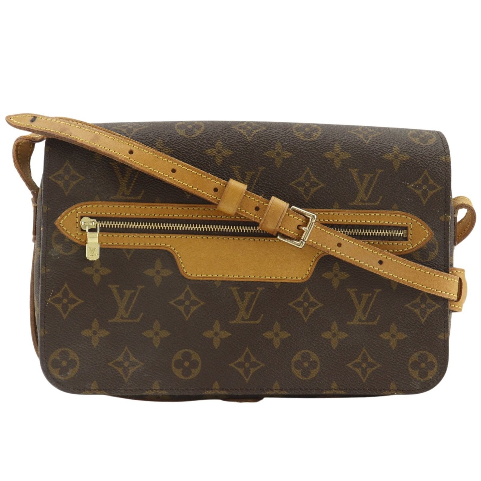 Louis Vuitton Louis Vuitton Louis Vuitton Saint Germain Monogram Shoulder Bag Textile Shoulder Bag M51207 DUTY FREE for USA Size ONE SIZE - 1 Thumbnail