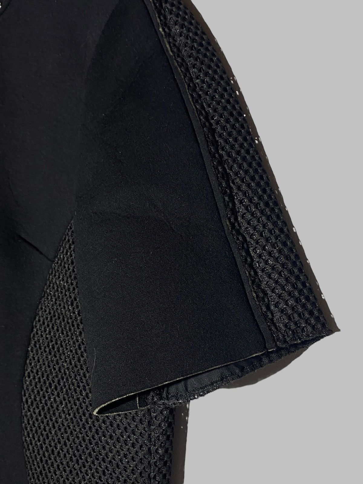 Missoni 2000s M Missoni Full Black Midi Dress Mesh Back Size S / US 4 / IT 40 - 6 Thumbnail