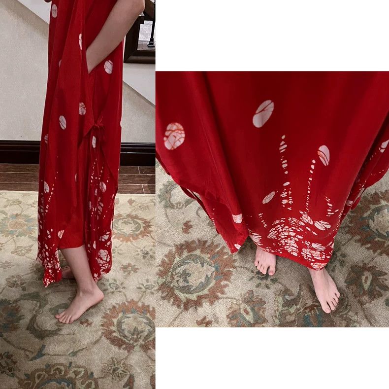 Issey Miyake Issey Miyake Red dress Size M / US 6-8 / IT 42-44 - 8 Thumbnail