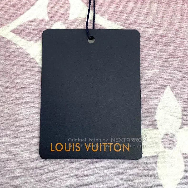 Louis Vuitton Louis Vuitton Gradient logo print cotton crewneck short sl Size US M / EU 48-50 / 2 - 6 Thumbnail