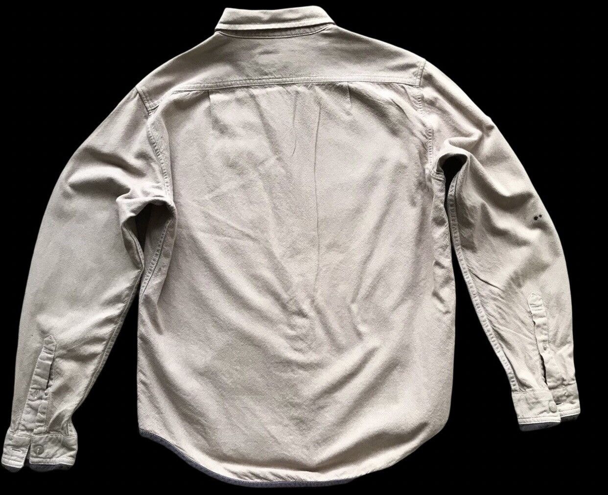Beams Plus × Japanese Brand BUS2 - BEAMS Tan Long Sleeve Button Up Shirt Size US M / EU 48-50 / 2 - 2 Thumbnail