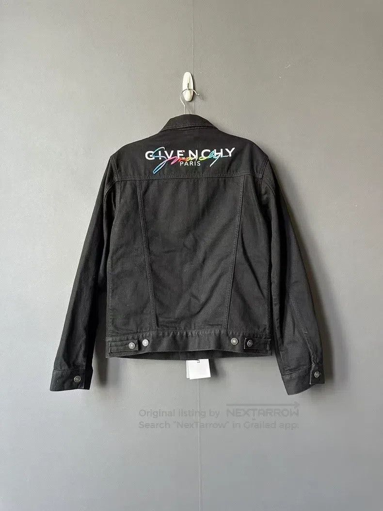 Givenchy Givenchy Rainbow Embroidered Denim Jacket Size US S / EU 44-46 / 1 - 2 Thumbnail