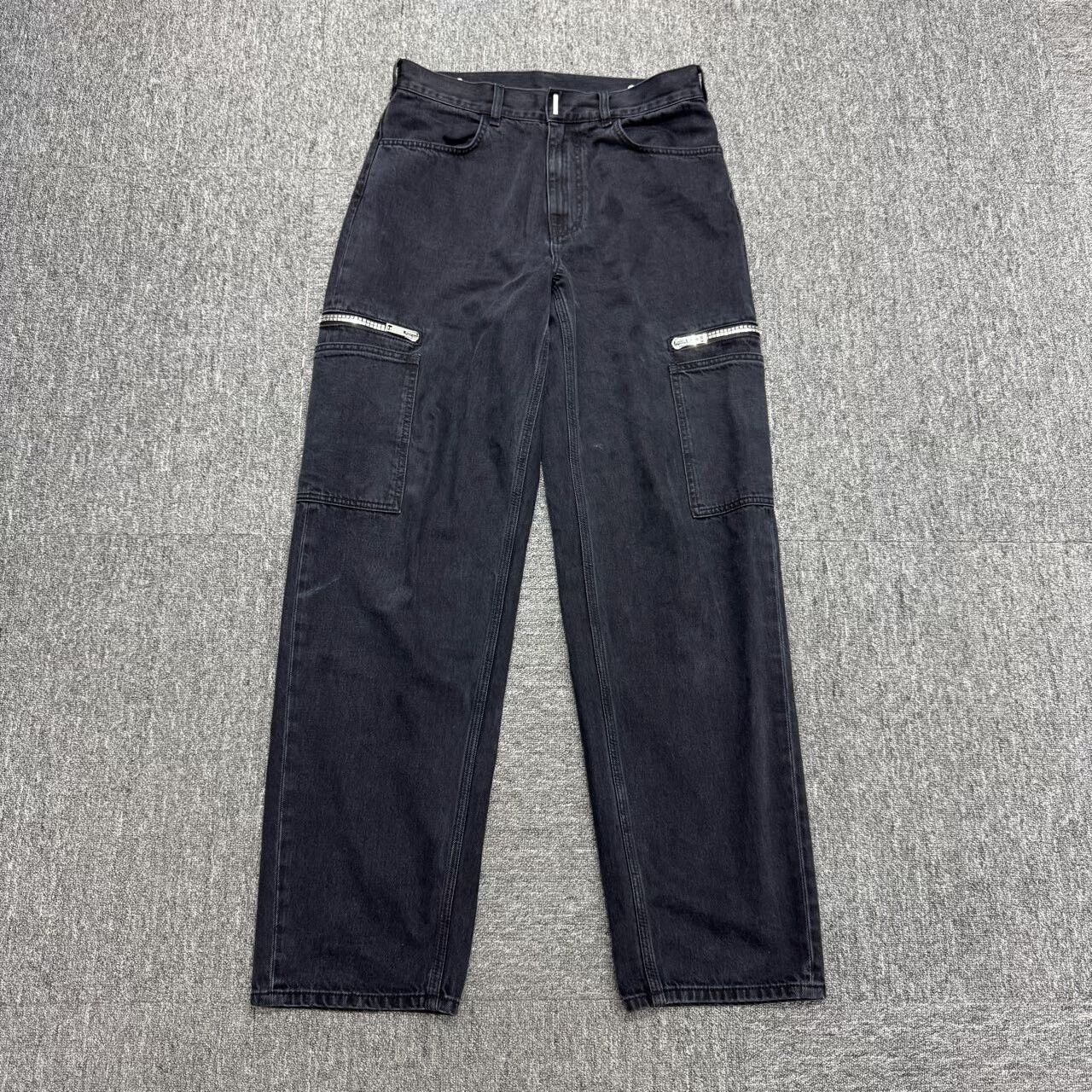 Givenchy Givenchy Zippered Denim Pants Size 30. Size US 30 / EU 46 - 1 Thumbnail