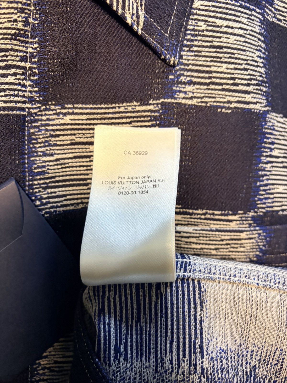 Louis Vuitton Authentic Louis Vuitton Damier Wool Overshirt Sz.58 NWT Size US XXL / EU 58 / 5 - 7 Thumbnail