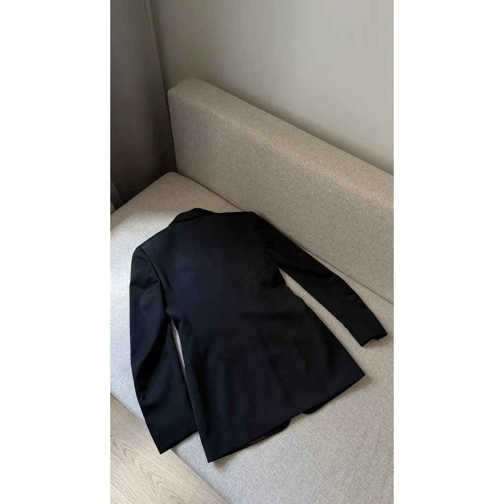 Dolce & Gabbana Dolce & Gabbana Black Wool Tailored Blazer Size IT 40 / S Size S / US 4 / IT 40 - 3 Thumbnail