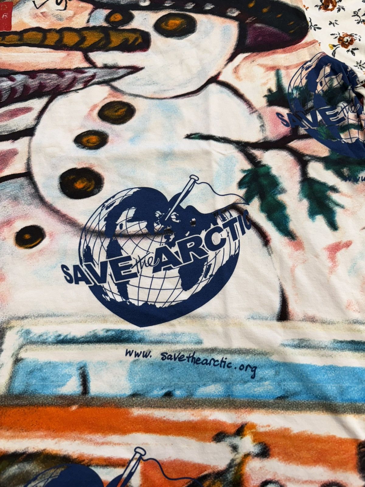 Vivienne Westwood Vivienne Westwood Oversized Snowman Multicolor Tee Size US S / EU 44-46 / 1 - 3 Thumbnail