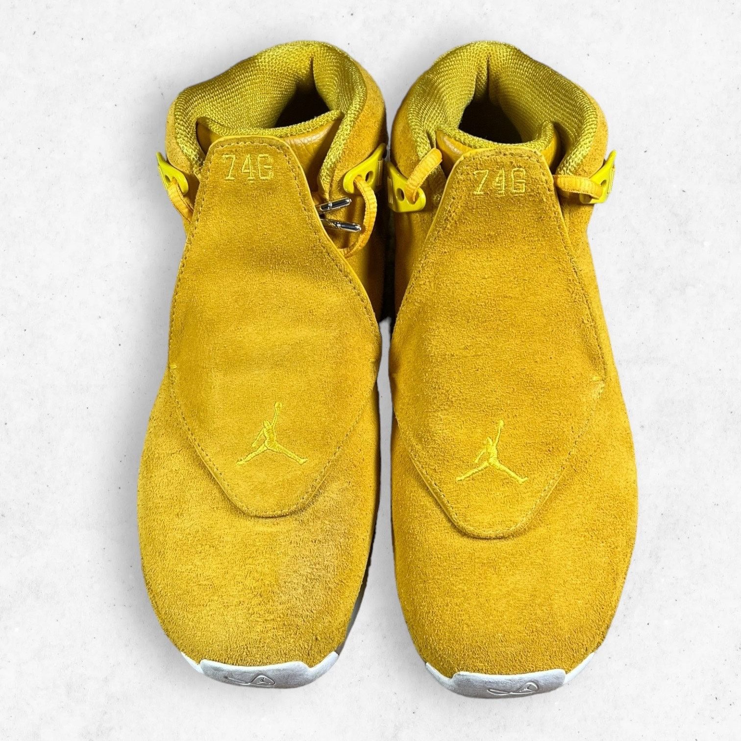 Nike Nike Air Jordan 18 Retro Ochre Yellow Suede Men's 8.5 Size US 8.5 / EU 41-42 - 6 Thumbnail