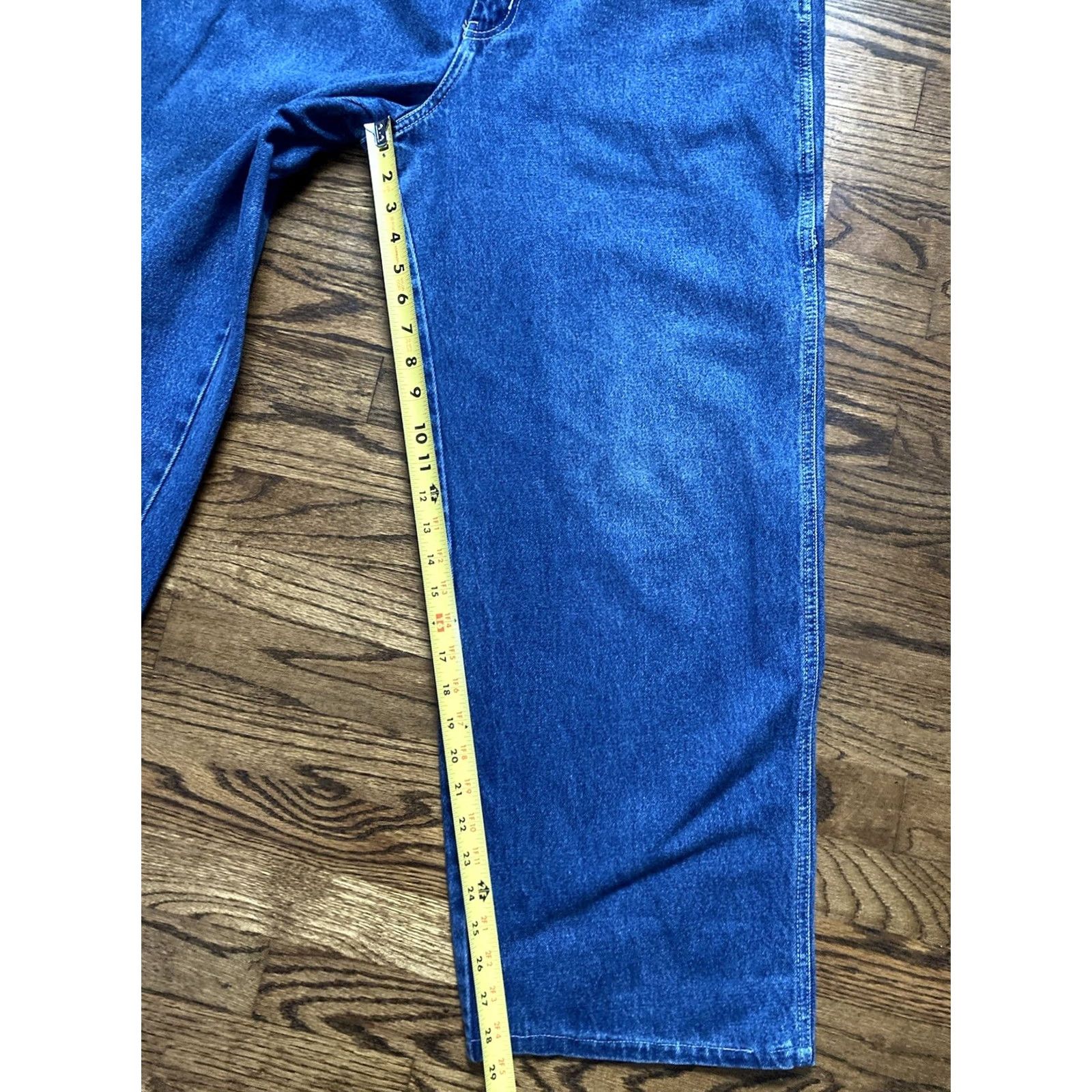 Fubu VINTAGE FUBU Jeans Baggy 36x29 Denim Mens D3D Innovations 5-Pocket Logo Embroidered Hip Hop Streetwear Size US 36 / EU 52 - 4 Thumbnail