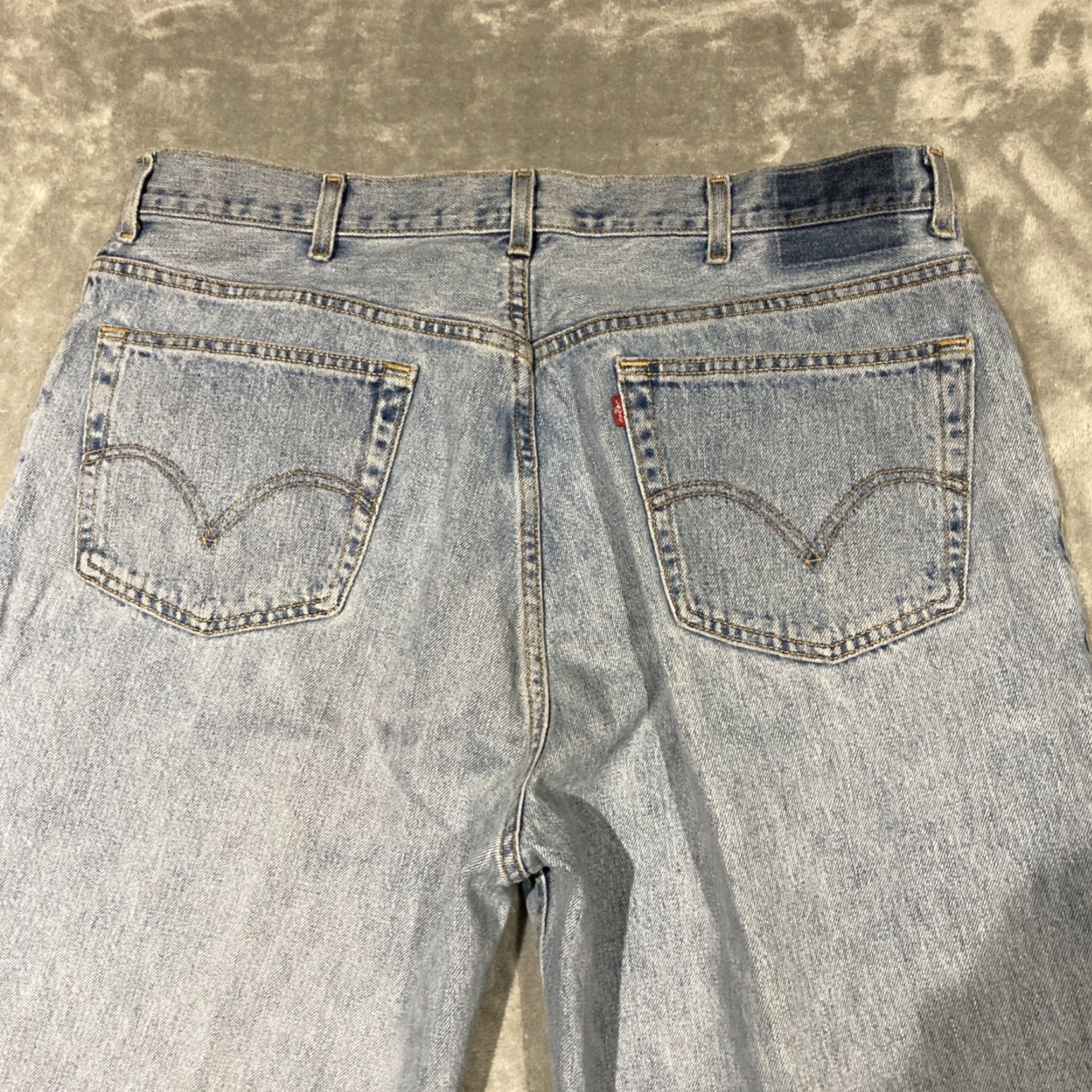 Levi's VINTAGE Levi's 560 Jeans Mens 40x30 Blue Loose Fit Tapered Baggy 90s 1999 Y2K Size US 40 / EU 56 - 6 Thumbnail