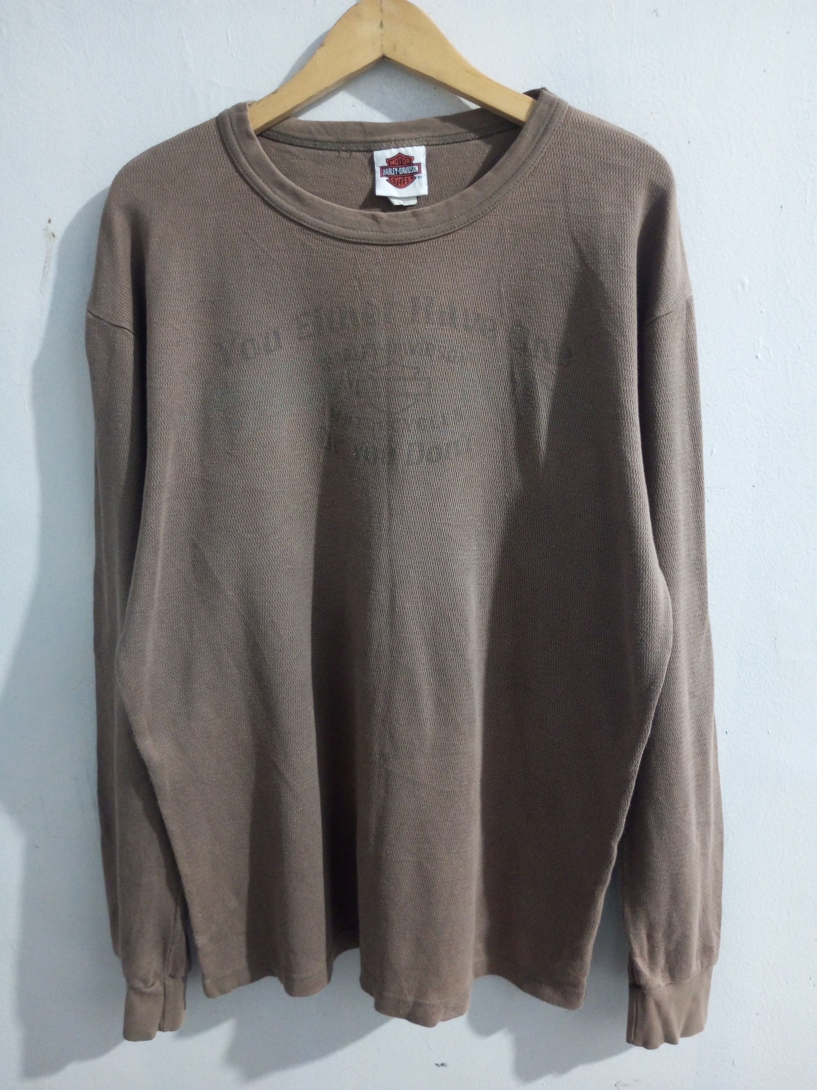 Harley Davidson Vintage Harley Davidson Barnett El Paso long sleeve tshirt Size US M / EU 48-50 / 2 - 1 Thumbnail