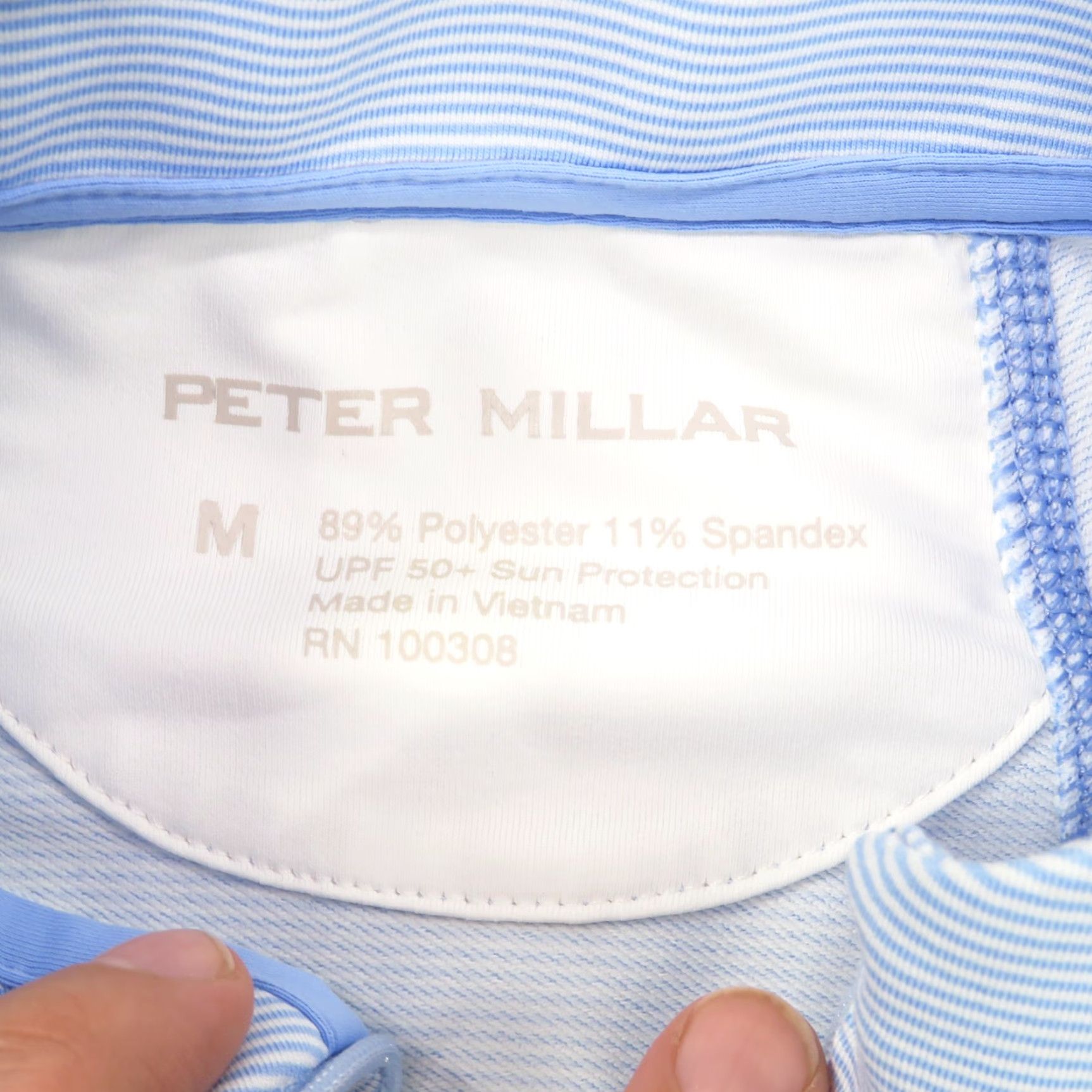 Peter Millar Peter Millar Jacket Women M Blue Baltusrol Performance UPF Jacket Size M / US 6-8 / IT 42-44 - 5 Thumbnail