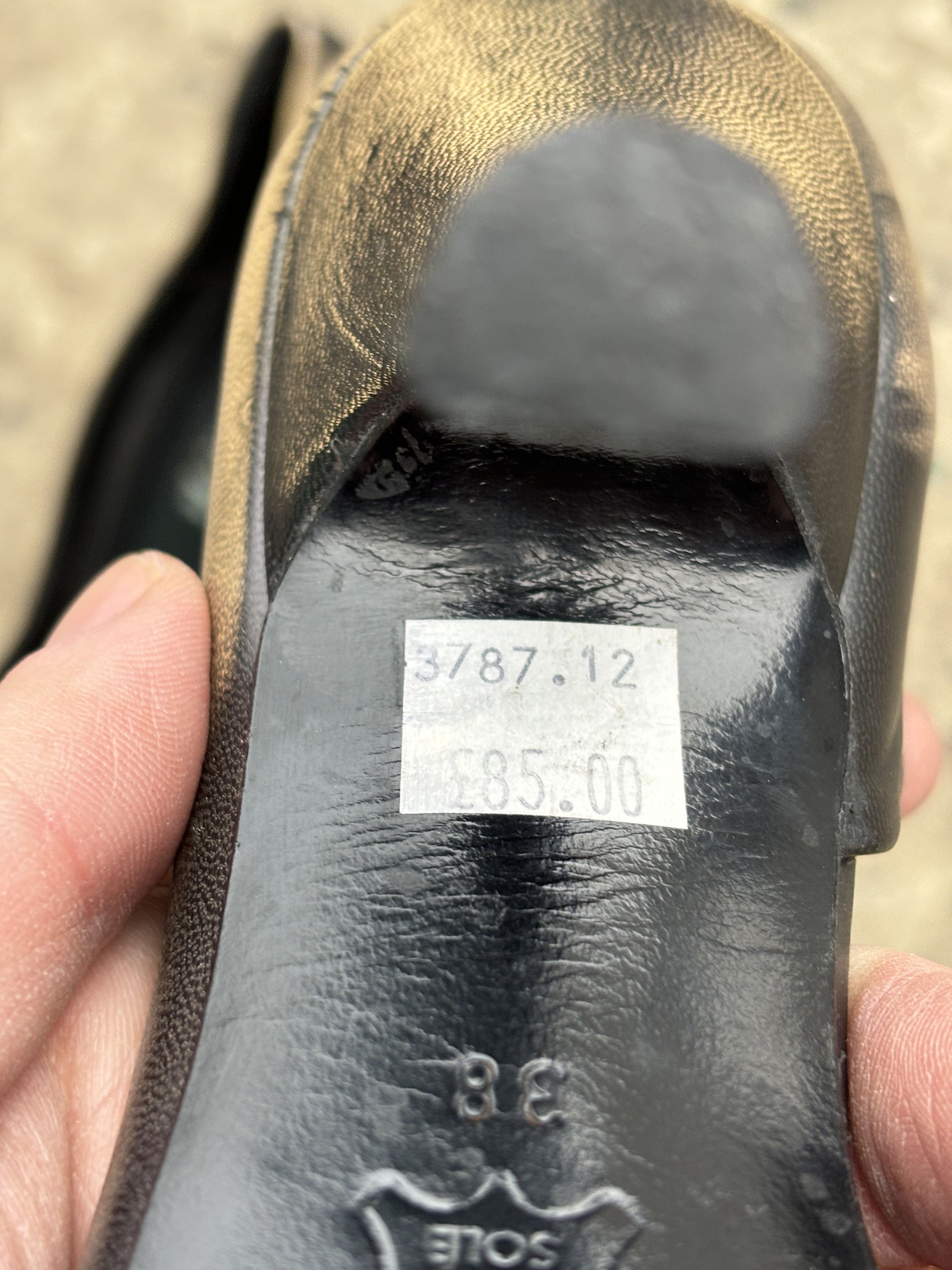Guess Vintage 90s Guess by Marciano Leather Washed Heels Size US 7 / IT 37 - 10 Thumbnail
