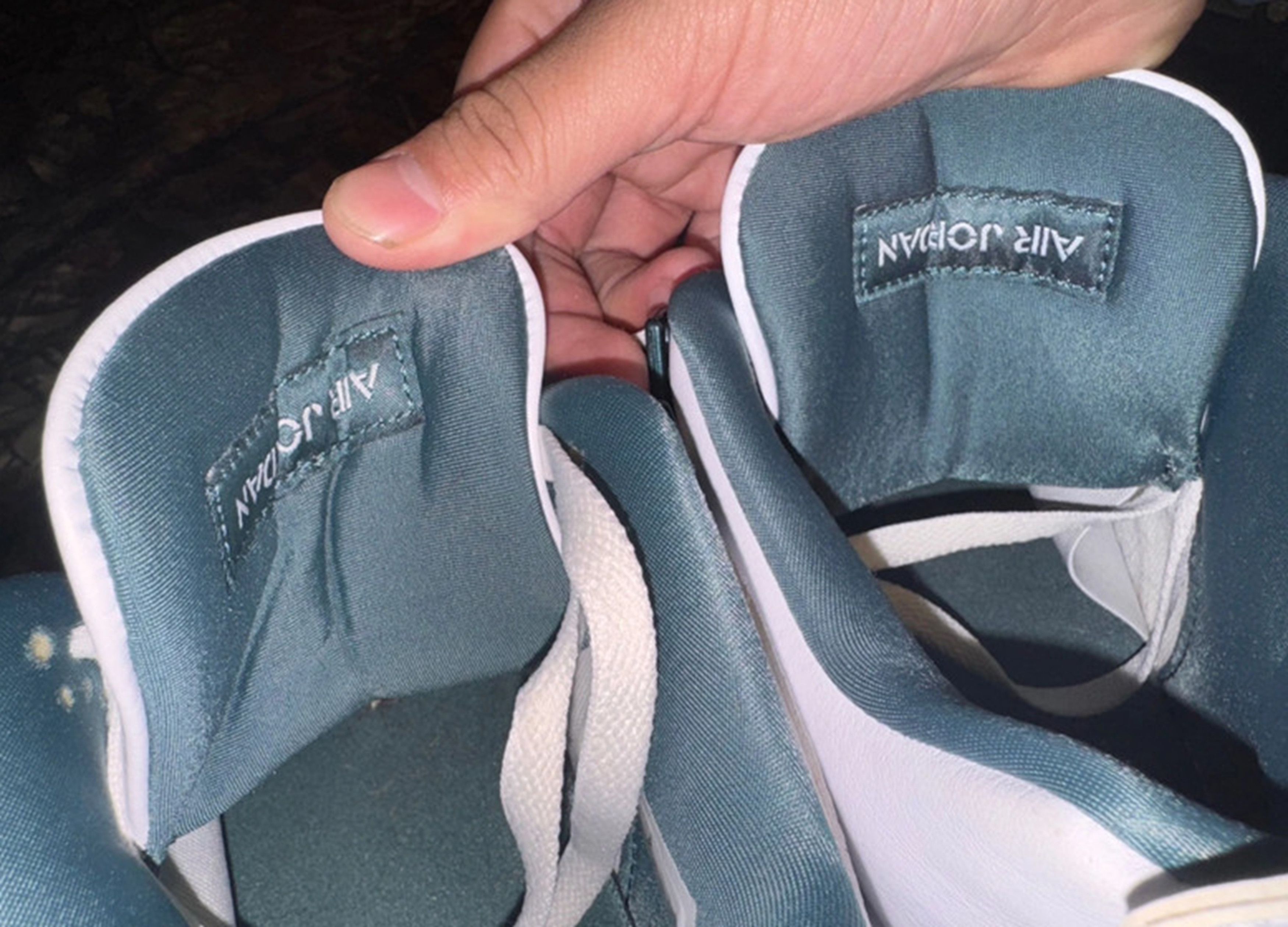 Jordan Brand 100% Authentic Jordan 4 oxidized green. Size US 11 / EU 44 - 3 Thumbnail
