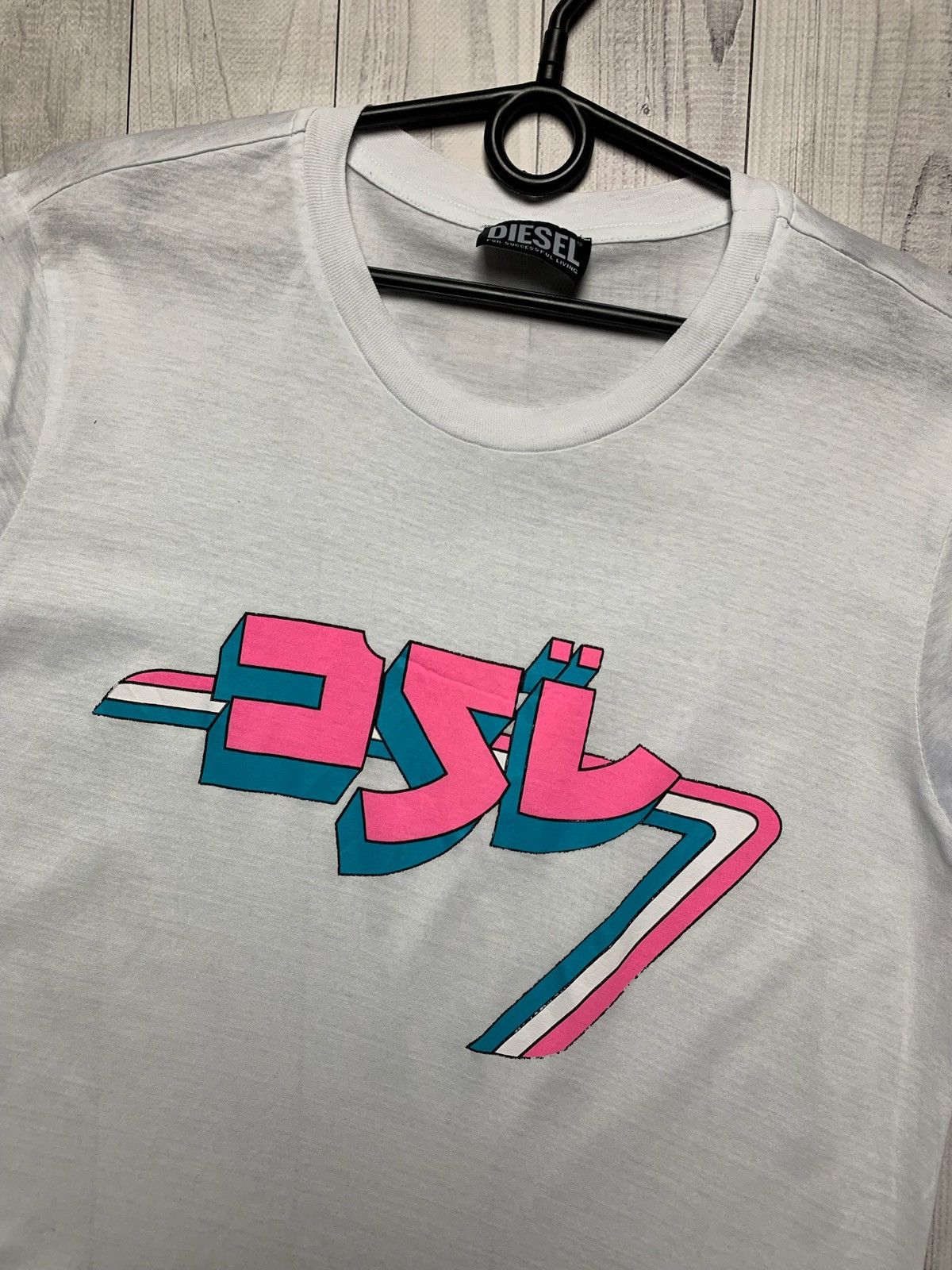 Diesel × Vintage Diesel tee big logo white size M Size US M / EU 48-50 / 2 - 2 Thumbnail