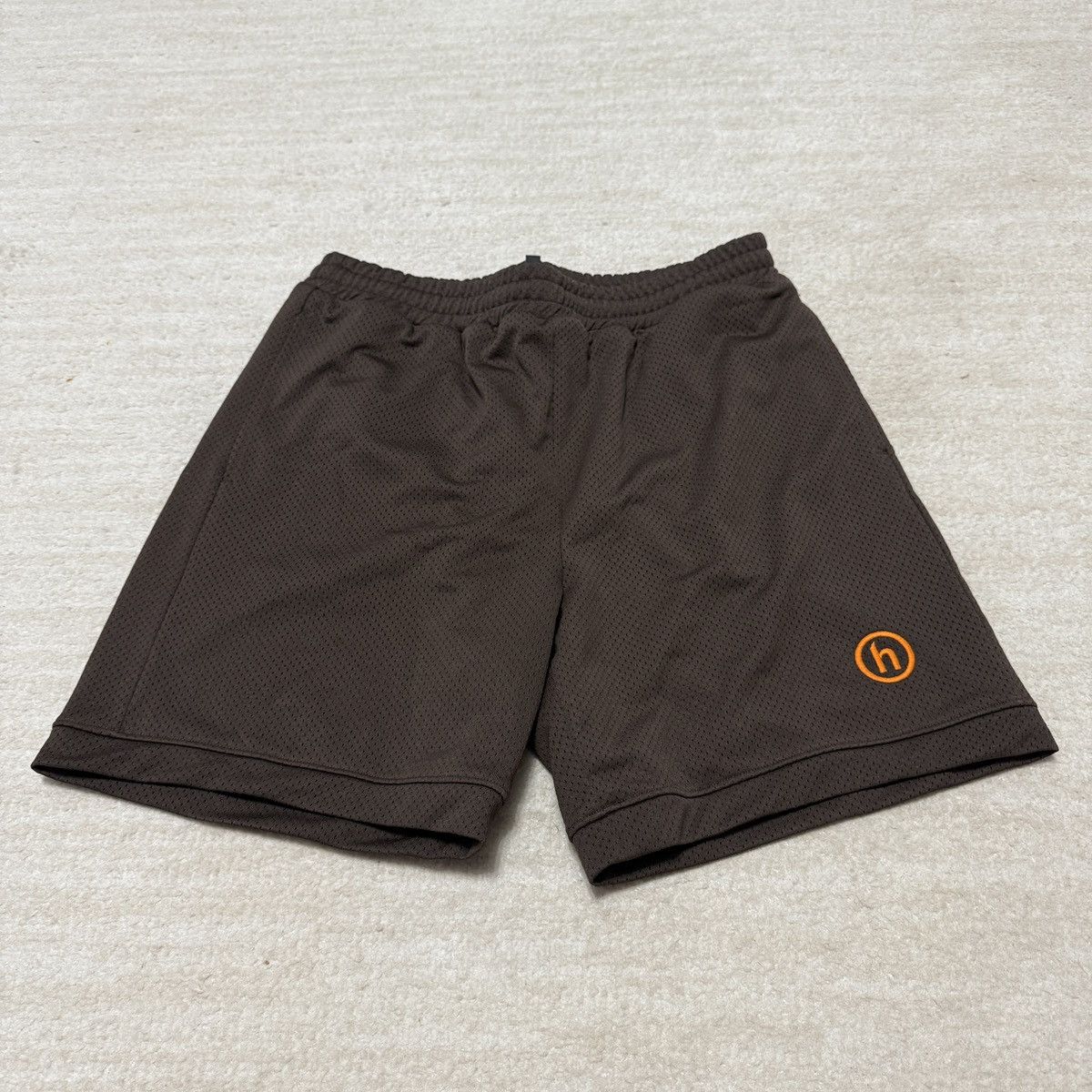 【未使用】HIDDEN NY , Mesh Shorts , Black , L Hidden NY H Logo Mesh Charcoal Shorts - WyCo Vintage, Kansas