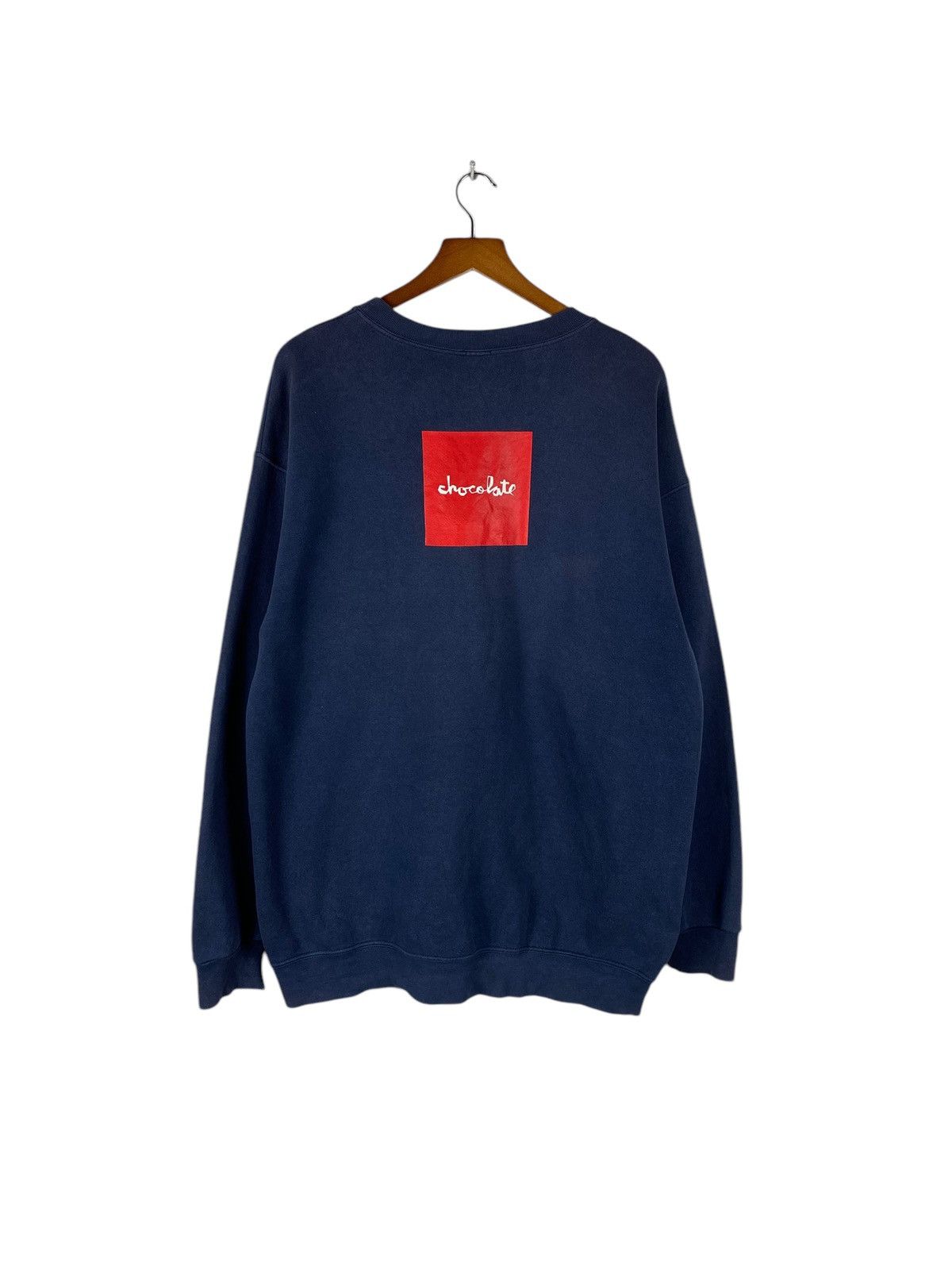 Chocolate × Japanese Brand Japanese Streetwear Brand Chocolate Logo Sweatshirt Size US L / EU 52-54 / 3 - 1 Thumbnail