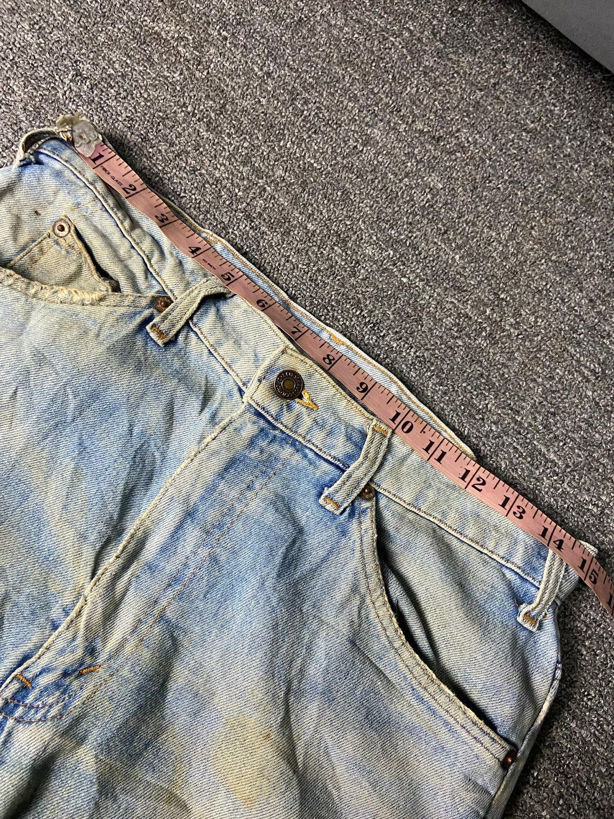 Levi's Levis Strauss Co. Ripped Denim Jeans (158) Size US 30 / EU 46 - 7 Thumbnail