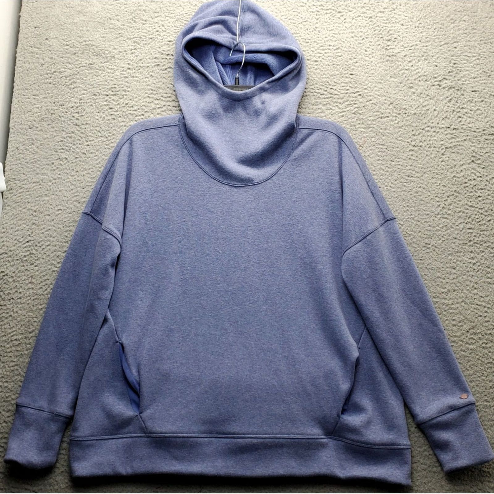 Vintage CALIA by Carrie Underwood Hoodie Womens XXL Blue Stretch Pullover Hooded Pullover Size XXL / US 16-18 / IT 52-54 - 2 Thumbnail