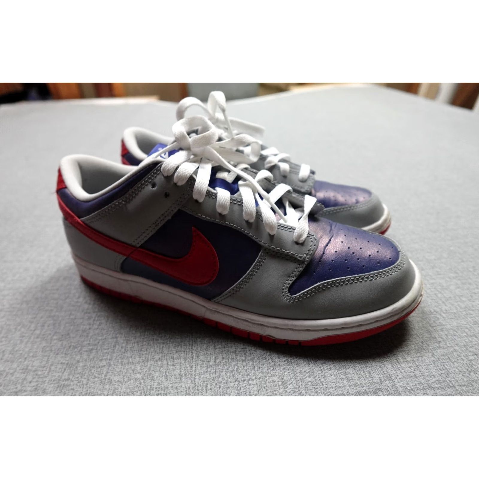 Nike Nike Dunk Low Mens 9.5 Samba Low Blue Silver Skater Low Top Box CZ2667-400 Size US M / EU 48-50 / 2 - 3 Thumbnail