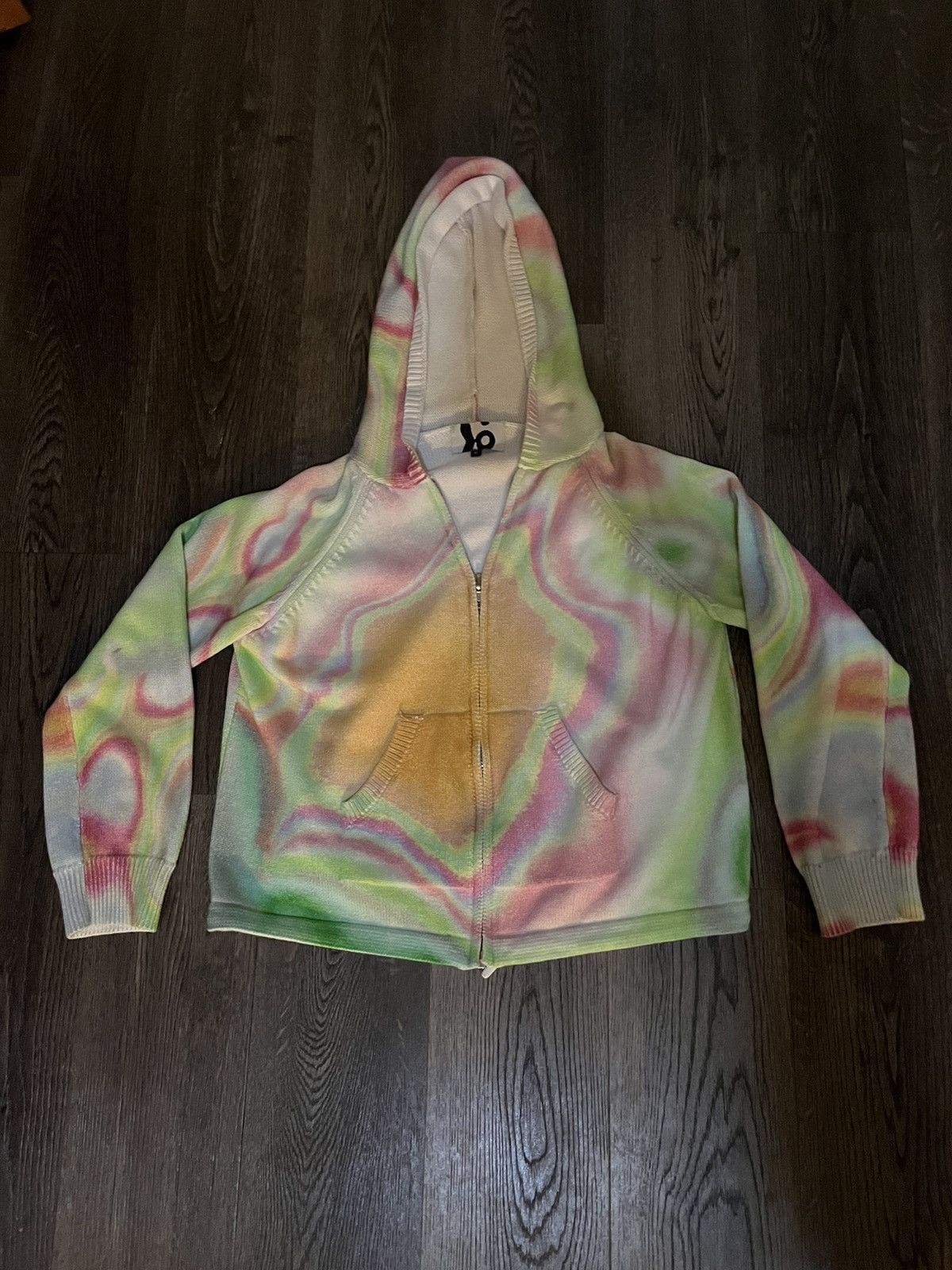 Bad Son Badson SPCTRM Knit Zip Up Hoodie | Grailed