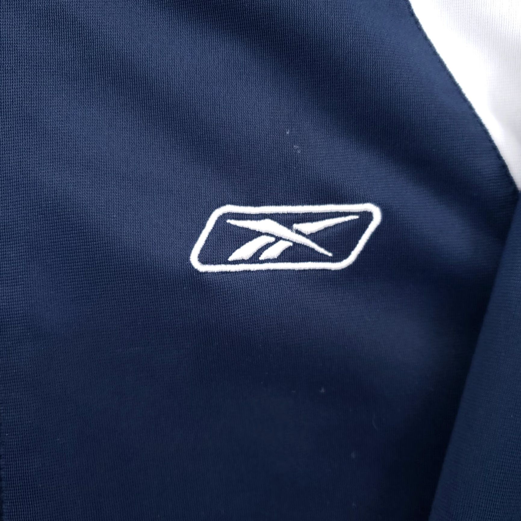 Reebok Reebok Jacket Men L Large Blue Track Full Zip Long Sleeve Soft Sports Activewear Size US L / EU 52-54 / 3 - 7 Thumbnail