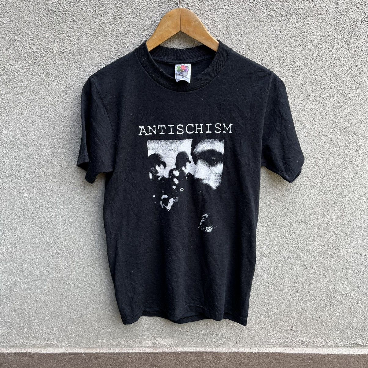 Band Tees Vintage 90s ANTISCHISM band tee crust punk Size US S / EU 44-46 / 1 - 1 Thumbnail