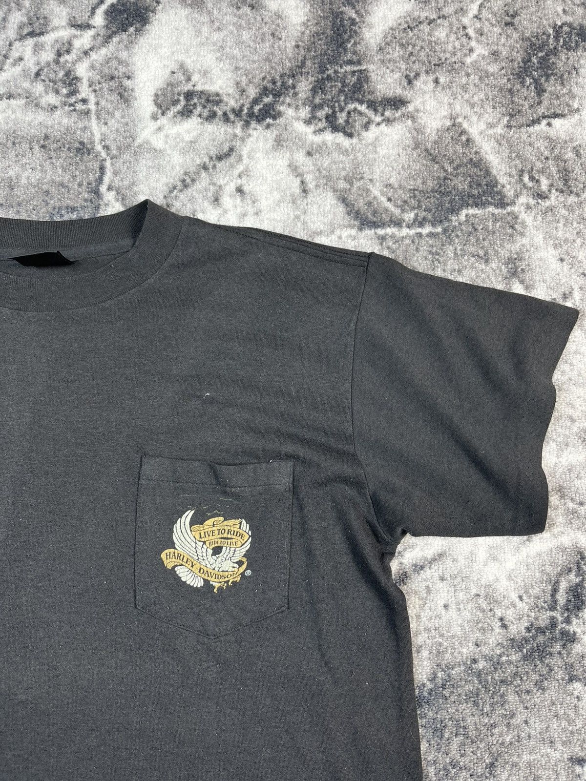 Harley Davidson Vintage Harley Miami 3D Emblem Dealer Tee L Size US L / EU 52-54 / 3 - 3 Thumbnail