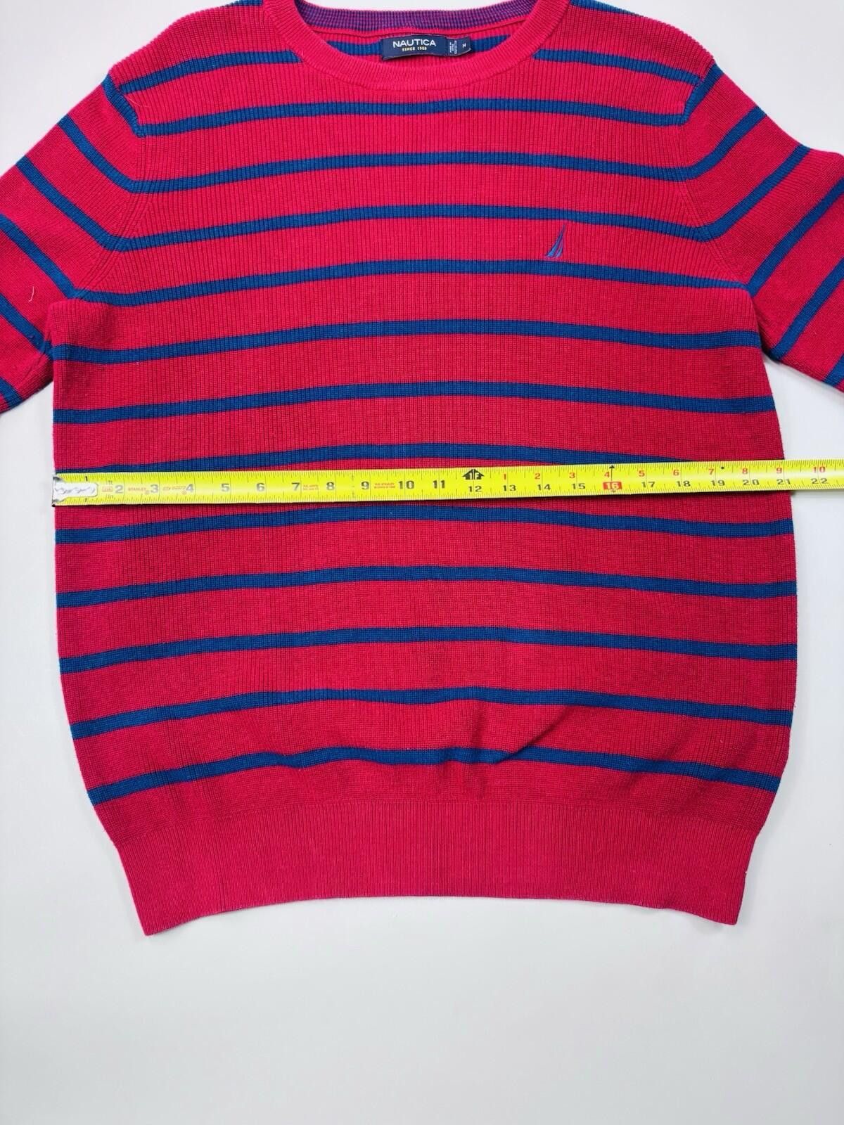 Nautica Nautica Men’s Striped Crewneck Pullover Sweater Size M Size US M / EU 48-50 / 2 - 9 Thumbnail