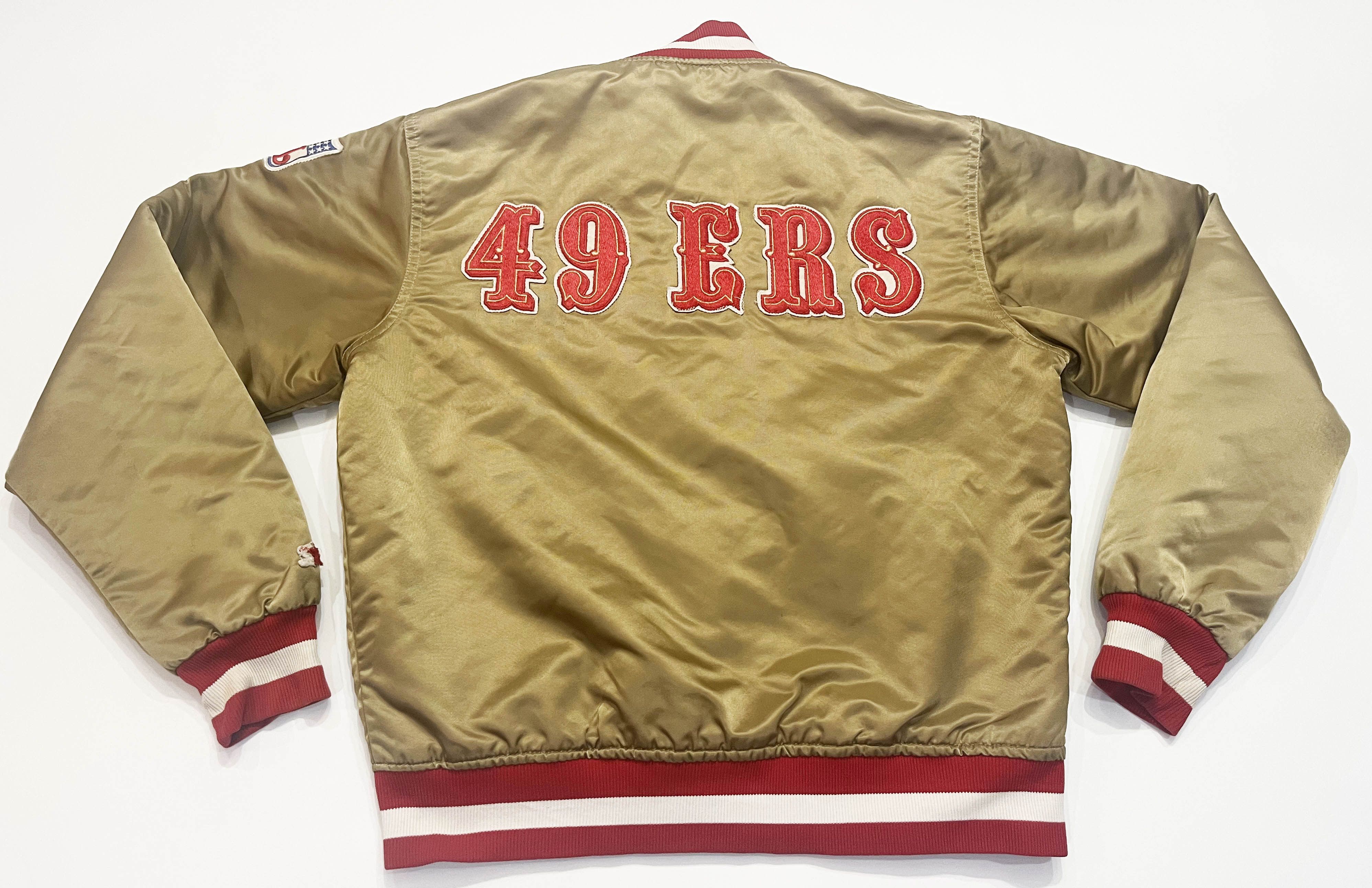 Starter Vintage Starter NFL San Francisco 49ers Satin Bomber Jacket Size US M / EU 48-50 / 2 - 5 Thumbnail
