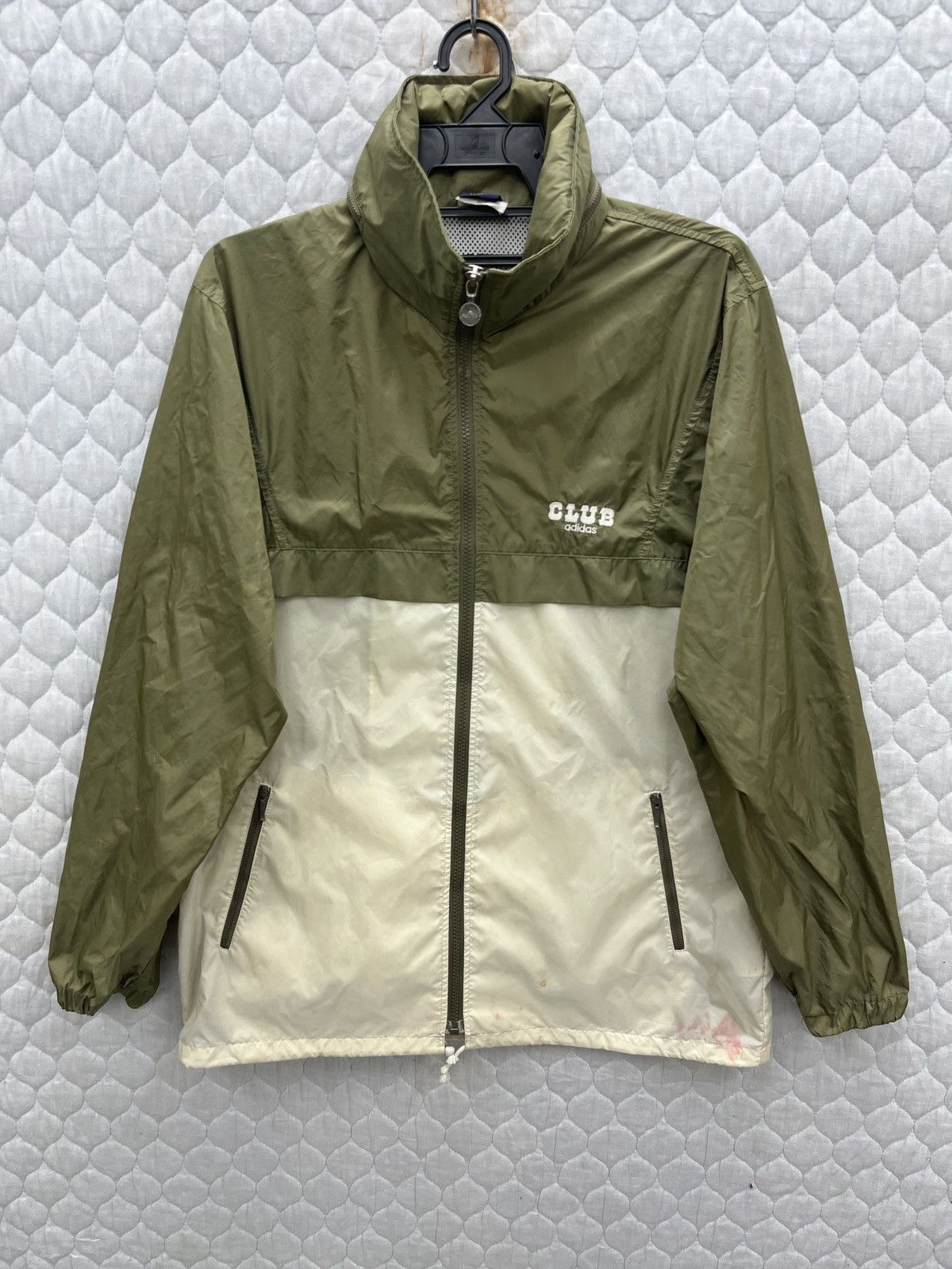image of Steals VTG Adidas Club Light Jacket in Green, Men's (Size Medium)