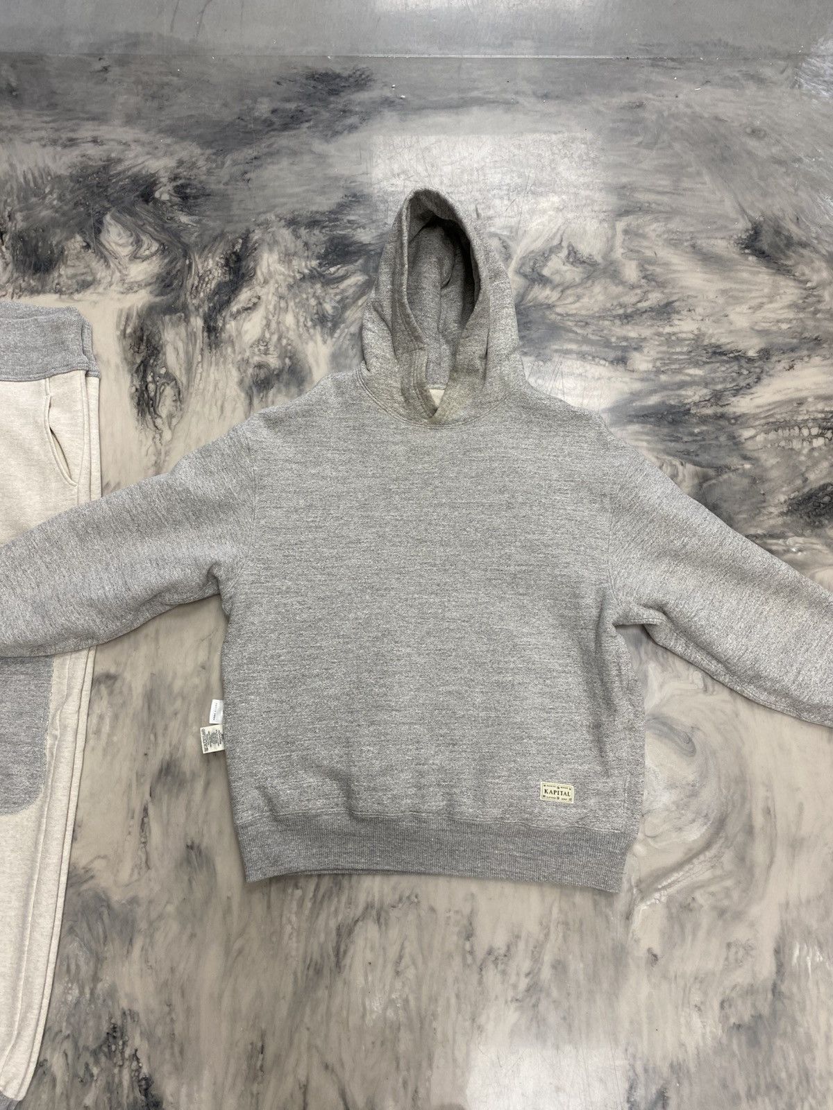 Kapital Kapital smiley fleece hoodie grey medium authentic Size US S / EU 44-46 / 1 - 15 Thumbnail
