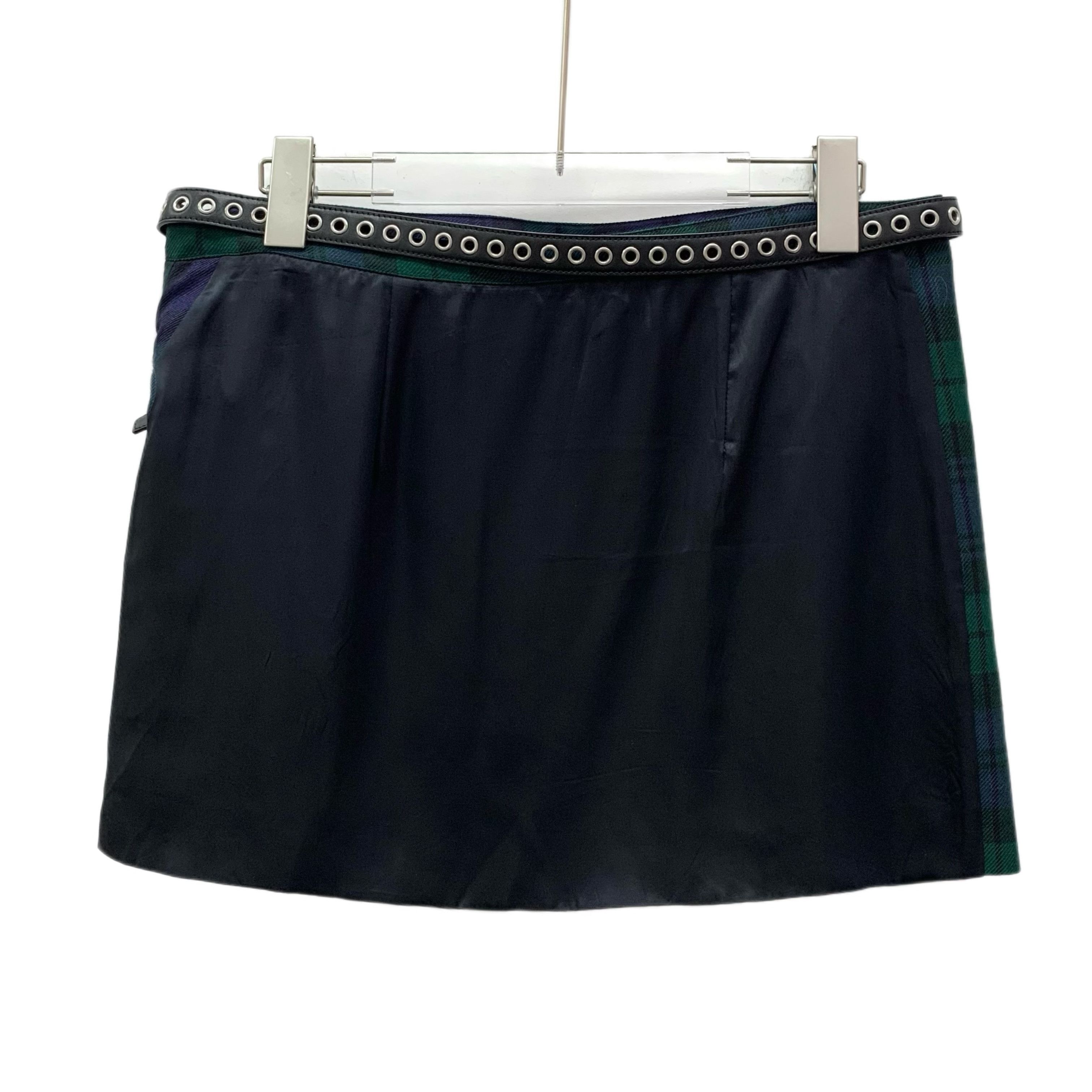 Miu Miu Miu Miu Plaid Pleated Skirt Belted (Size ML) Size 28" / US 6 / IT 42 - 7 Thumbnail