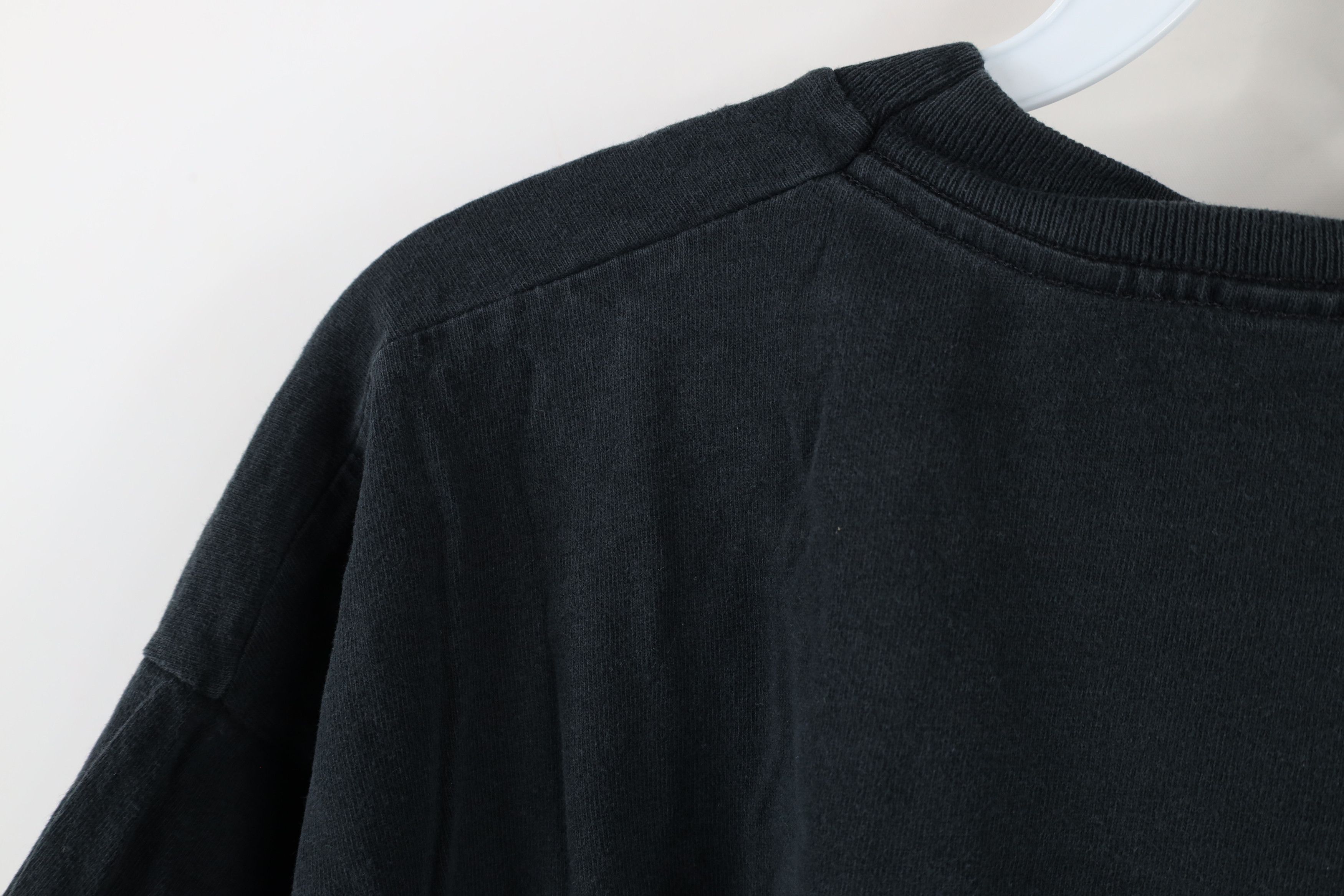 Vintage Vintage 90s Streetwear Short Sleeve T-Shirt Black Cotton Size US XL / EU 56 / 4 - 11 Thumbnail