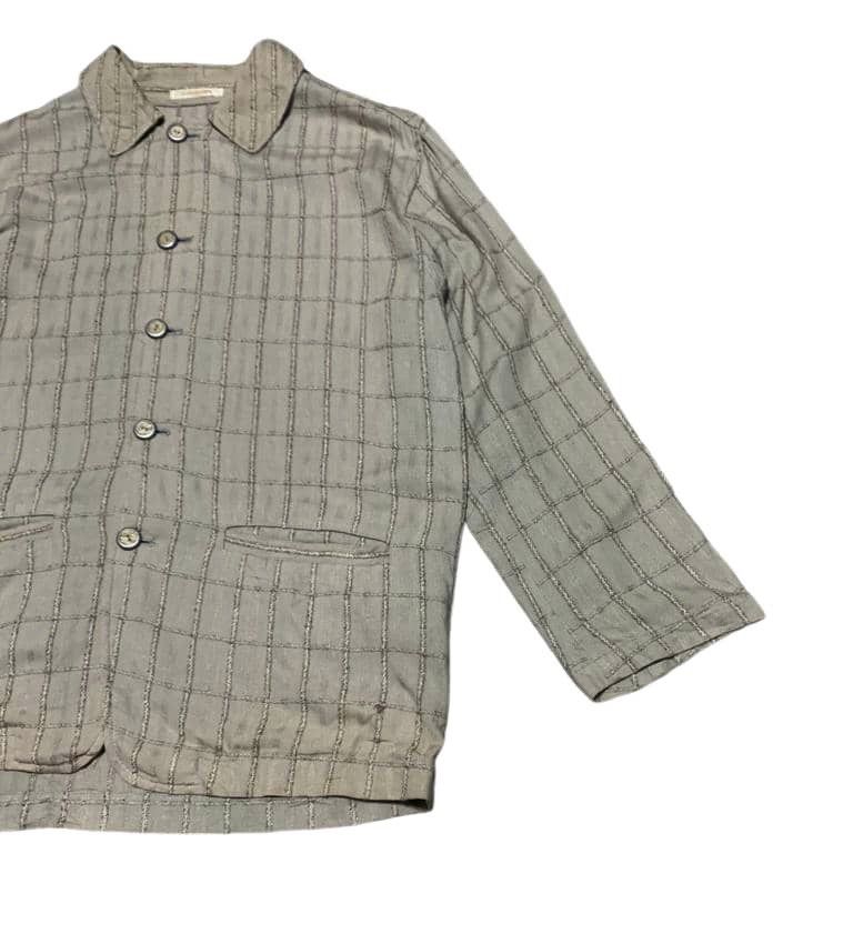 If Six Was Nine Vintage Lancel Paris Patchwork Chore Jacket Button Sun Faded Size US M / EU 48-50 / 2 - 3 Thumbnail