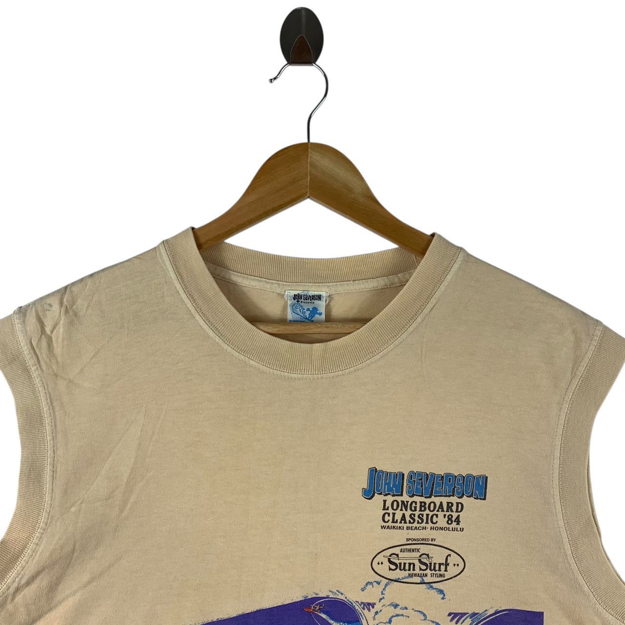 Toyo Enterprises × Vintage Vintage JOHN SEVERSON SUNSURF surf shop Tank top tee Size US L / EU 52-54 / 3 - 2 Thumbnail