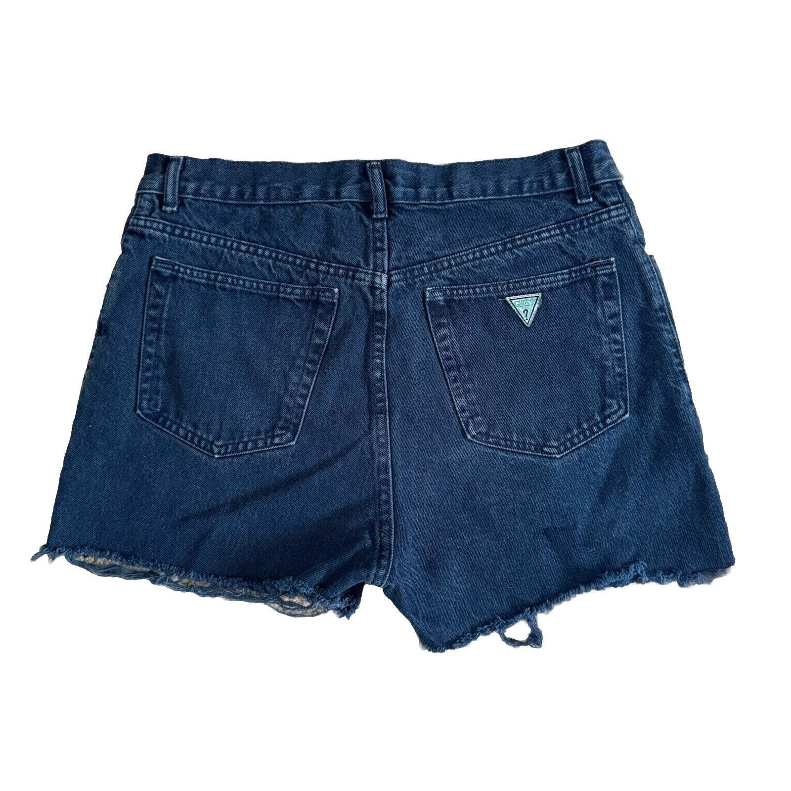 Guess Vintage Guess Denim Jeans Shorts Size 36 Size 36" / US 14 / IT 50 - 2 Thumbnail