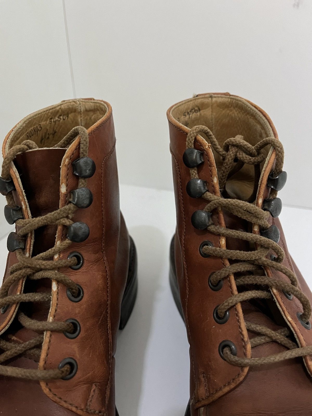 Tricker's Tricker’s U Tip Boots Size US 7 / IT 37 - 6 Thumbnail
