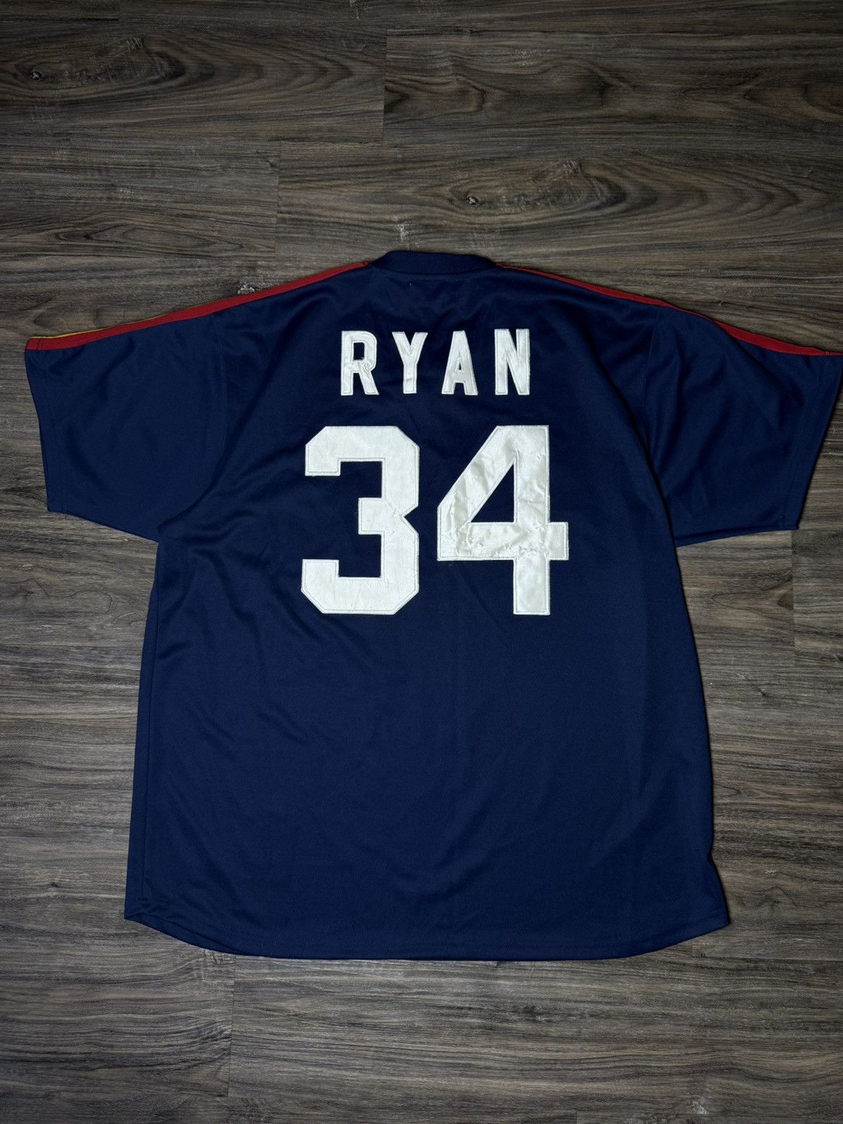 NBA × Vintage Mitchell & Ness NOLAN RYAN Houston Astros Authentic 1980 Size US XXL / EU 58 / 5 - 1 Thumbnail