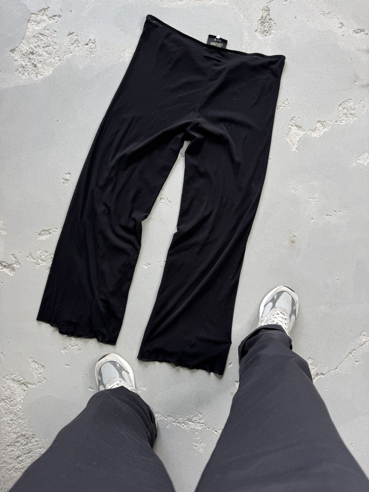 Jean Paul Gaultier × Vintage Jean Paul Gaultier Femme Wool Flared Pants Size 28" / US 6 / IT 42 - 2 Thumbnail